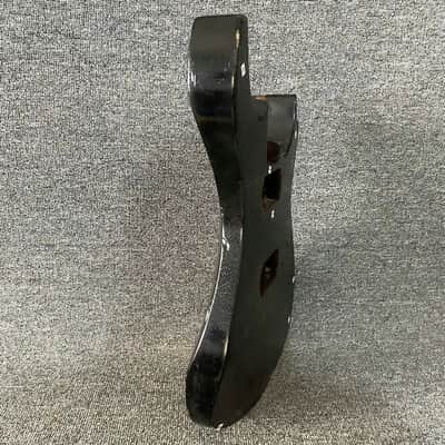 Black Basswood HH DIY Project Guitar Body image 14