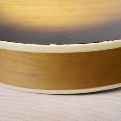 Airline 7206 Sunburst 1963 Harmony H-45 Stratotone Vintage Made in USA w/ Bag image 14