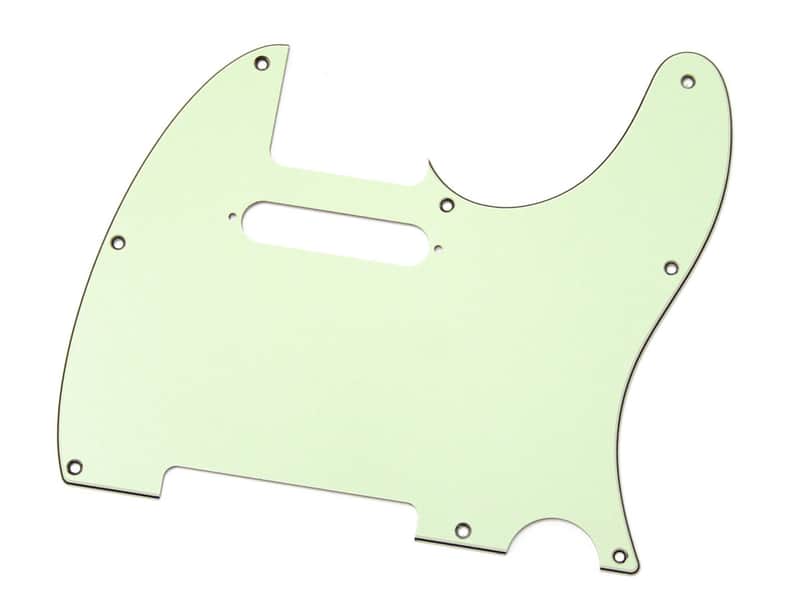 Genuine Fender American Standard Tele/Telecaster Guitar Pickguard - MINT GREEN image 1