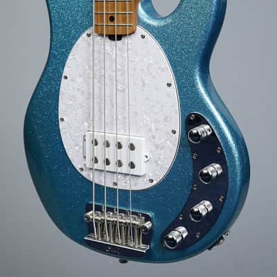 Ernie Ball Music Man Sterling Stingray Ray34 - Blue Sparkle image 3