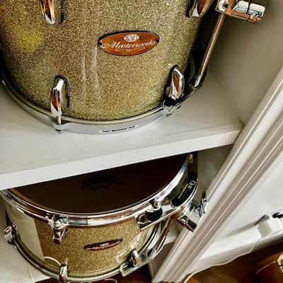 ♚MINT♚ PEARL MASTERWORKS Tom Shell Pack ♚10/12/14/15 ♚BEST DRUMS IN THE WORLD !♚SILLY PRICE ! image 22