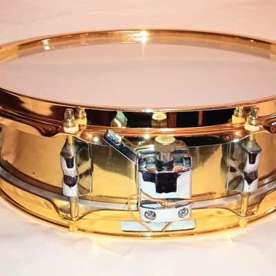 UNMARKED BRASS PICCOLO SNARE DRUM 13"/8L- FREE SHIP TO C-USA! image 12
