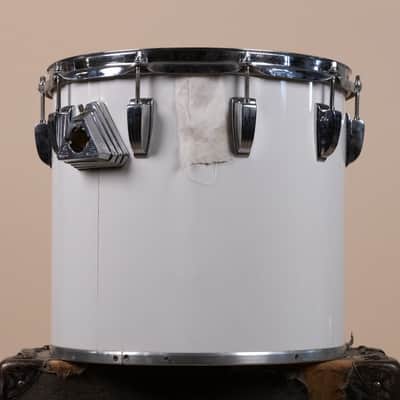 1980s Ludwig 13x14" White Cortex Concert Tom image 5
