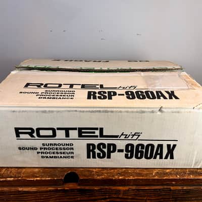 Rotel RSP-960AX Surround Processor/AVR image 13