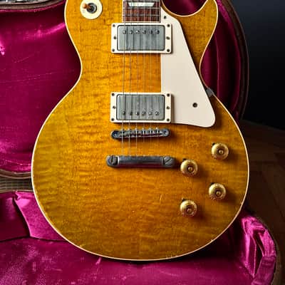 2015 Gibson Les Paul 1959 True Historic Murphy Aged Dirty Lemon image 2