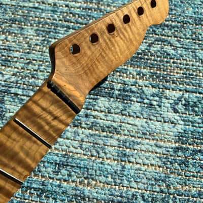 Warmoth Telecaster 5A Roasted Maple Neck image 1