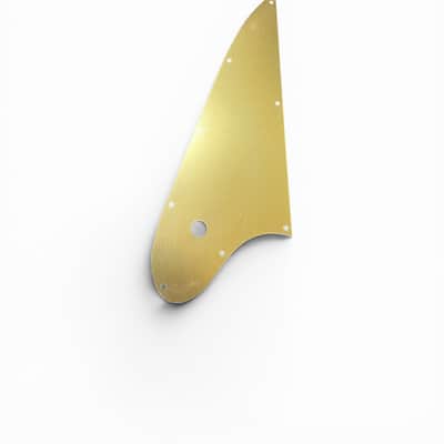 New Dark Gold Brushed Anodized Aluminum Firebird Electric Guitar Pickguard Firebird image 2