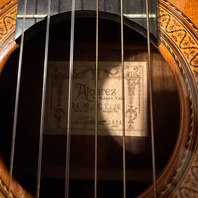 Left Handed Alvarez Yairi CY130 1984 - Natural image 4