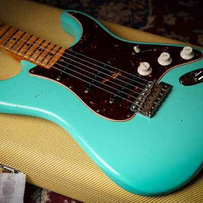 2024 Fender Custom Shop 62' Flamethrower Stratocaster Journeyman Relic image 10