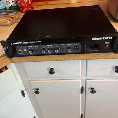 Hartke LH1000 1000-Watt Bass Amp Head 2008 - Present - Black image 2