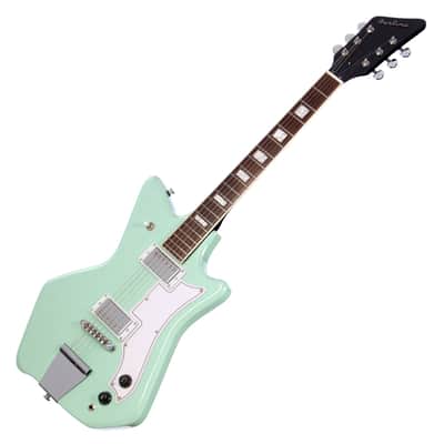 Airline Guitars Jetsons Jr 2P Seafoam Green image 6