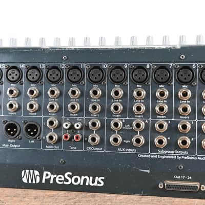PreSonus StudioLive 24.4.2 24-Channel Digital Audio Mixer CG01AQV image 11