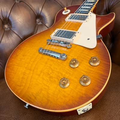 2004 Gibson Custom Shop 1959 Reissue Les Paul R9 - Iced Tea image 3