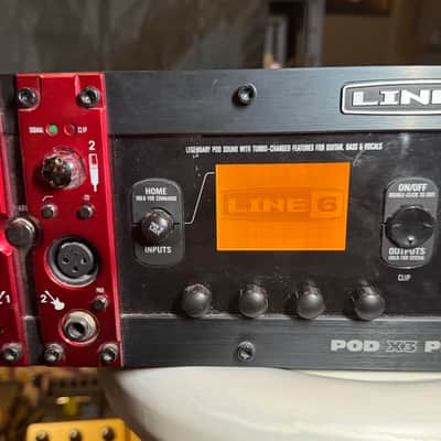 2008 Line 6 POD x3 Pro Rack unit Multi-Effect and Amp Modeler image 4
