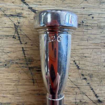 Used Bach 12C Silver Megatone Trumpet Mouthpiece image 3