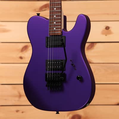 Charvel USA Select San Dimas Style 2 HH FR - Satin Plum - C12642 image 3