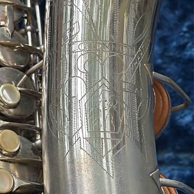 RARE silver plated Conn 6M VIII Naked Lady professional alto saxophone RTH image 1