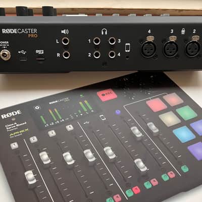 RODE RODECaster Pro Integrated Podcast Production Studio 2018 - Present - Black imagen 3