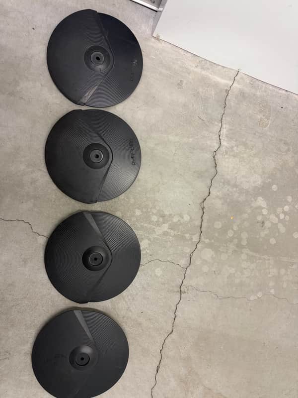 Roland CY-8 V-Cymbal 12" Dual-Trigger Pad 2010s - Black image 1