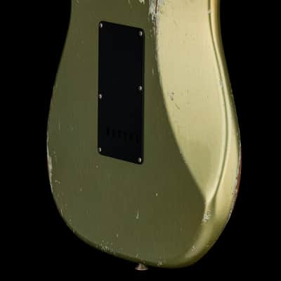 Mint Fender Custom Shop Levi Perry Masterbuilt Empire 67 Stratocaster Relic - Super Aged Sage Green Metallic #78899 image 9