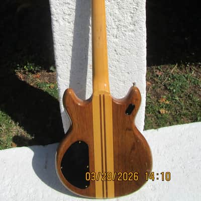 Vantage VP820B Bass Guitar, 1982, Japan, Matsumoku  Factory, Gig Bag image 8