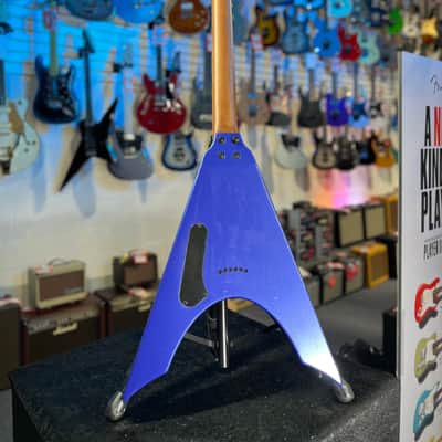 Kramer Nite-V Electric Guitar with Gigbag - Royal Blue Metallic Auth Deal Free Shipping! FREE PLEK! image 10