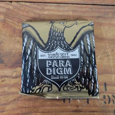 Ernie Ball Paradigm 80/20 Bronze Acoustic Guitar Strings 13--56 - Set of 3 image 4