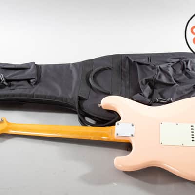 1999 Fender Japan ST62-70TX '62 Reissue Stratocaster Shell Pink CIJ w/ USA Texas Specials image 6