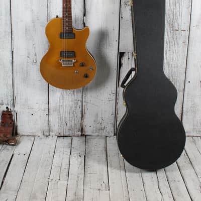 Vox 2010's SSC-33 Gold Top Single Cut Electric Guitar with Hardshell Case image 2