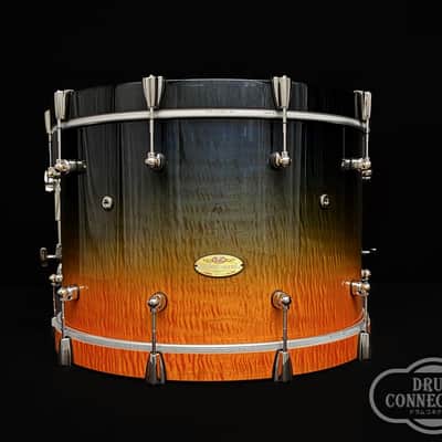 Pearl Masterworks Heritage Artisan Custom 4pc 22/13/16 Kit + 14 snare 2026 - Dusk Sunset Fade Gloss image 3