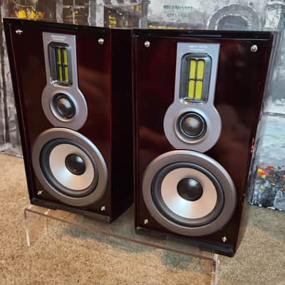 Philips Philips MCD908 speakers are 3-way, bass-reflex bookshelf speakers 90s  - Redwood image 6