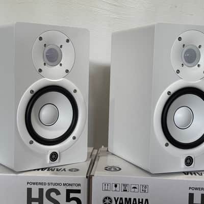 Yamaha HS5 5" Powered Studio Monitor (Pair) 2025 - White (Mint, Boxed) image 3