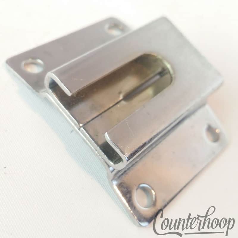 Yamaha Tom Drum Clip Arm Receiver Mount Japan Vintage 70s Chrome Bracket Concert image 1