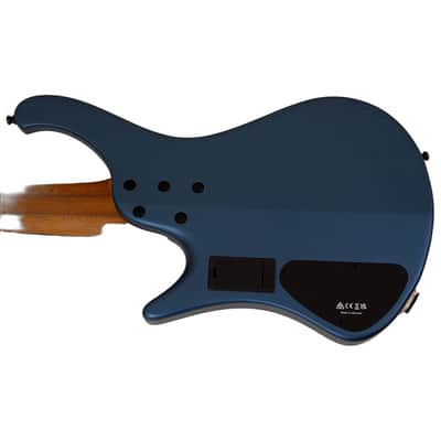 Ibanez EHB1005F Fretless Bass in Arctic Ocean Matte B-Stock 1757 image 5