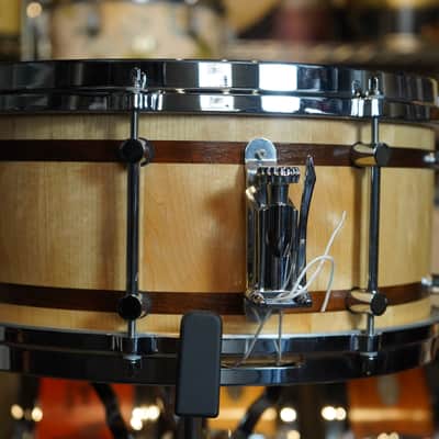 Doc Sweeney Drums HolloCore Snare Drum - 14x6.5 - Satin Natural image 2