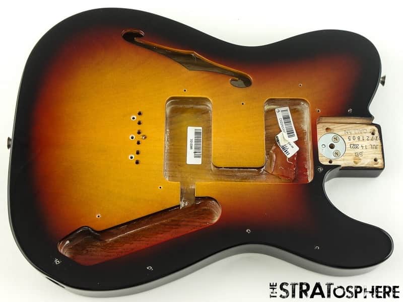 Fender AV II American Vintage 1972 Tele Thinline Semi-Hollow Ash BODY 3TS image 1