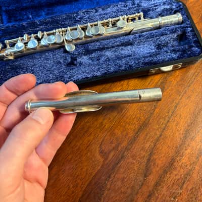 WM. S. Haynes 1929 Low Pitch Silver Piccolo image 7