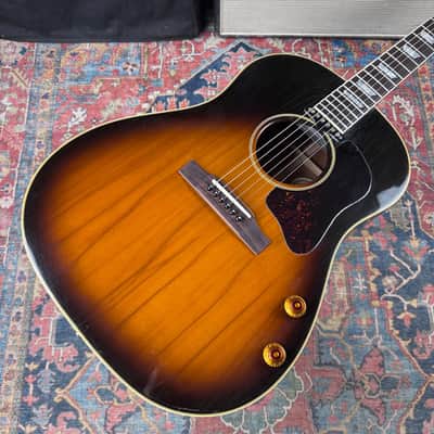 Gibson J-160E Vintage Sunburst Weather Checked and Worn USA - 1993 image 6
