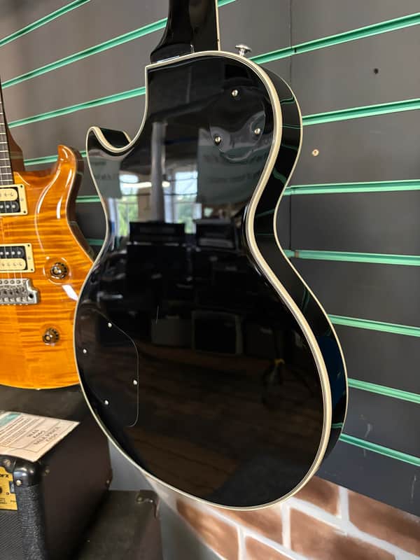 Burny Les Paul Custom P90 Ebony 2023 Electric Guitar | Reverb UK