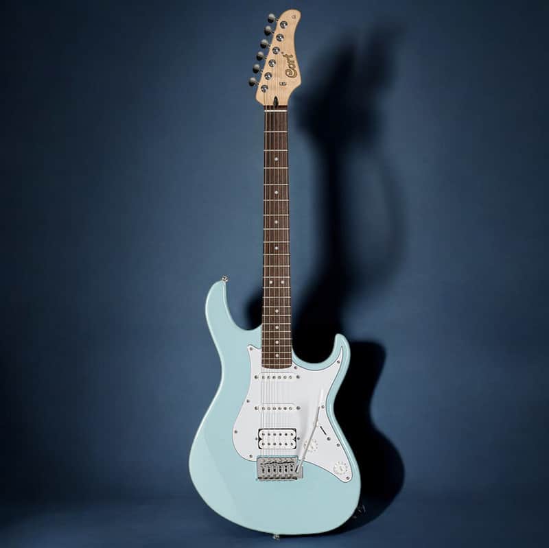 Cort G200SKB G Series 200 Double Cutaway Electric Guitar - Sky Blue°Å¸Å’Å¸ | Premium Tone & Style image 1