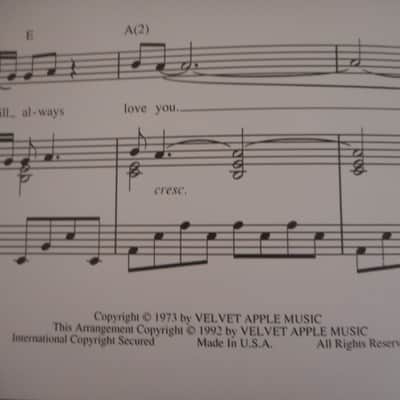 Whitney Houston "I Will Always Love You" Sheet Music image 3