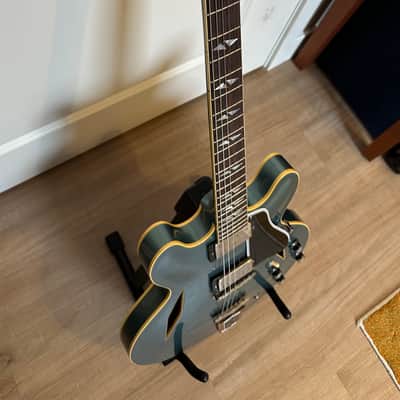 2024 Gibson Custom Shop Trini Lopez – Historic ’64 Reissue – CME Exclusive – Murphy Lab Pelham Blue – OHSC, COA image 3