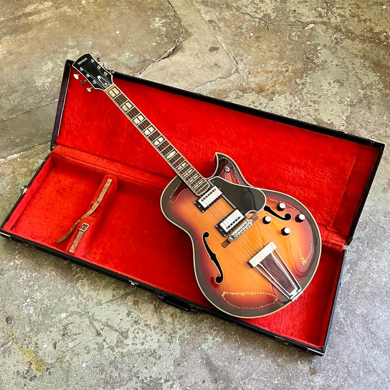 YAMAHA AE-2000 フルアコ　ヤマハ　ギター　jazz guitar Yamaha AE2000 Sunburst 1978 | Reverb