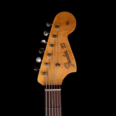 Fender Custom Shop 60's Bass VI Journeyman Relic Wide Fade 3-Tone Sunburst With Case image 13
