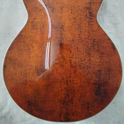 Ibanez Model AG95QA Artcore Expressionist Hollow Body Guitar, Dark Amber Finish image 6