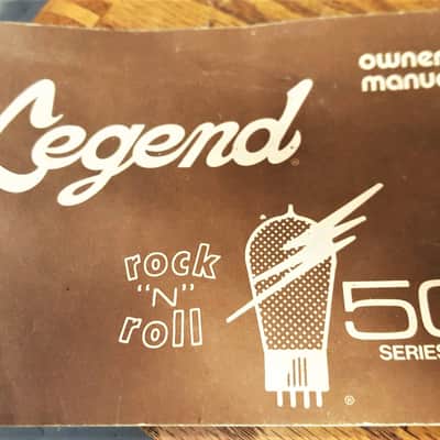 Legend Rock'n'Roll 50 Series 2 50W 1979 Brown Basket Wicker Weave Boogie Clone image 3