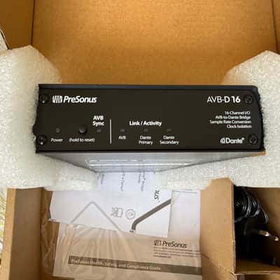 PreSonus PreSonus AVB-D16 Dante+ SonnetTech Thunderbolt to AVB Adapter lot of, worldwide shipping image 7