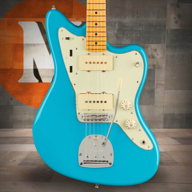 Fender American Professional II Jazzmaster Maple Fingerboard - Miami Blue image 1