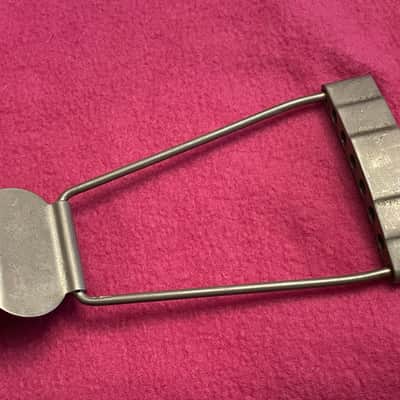 vintage 1954 Gibson archtop tailpiece for es-125 L7 150 1956 1957 image 1