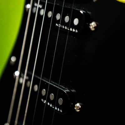 Fender American Ultra II Stratocaster HSS Solar Flare Ebony Board image 3